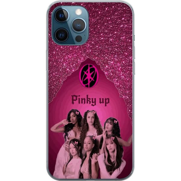 Kompatibelt Mobildeksel til Apple iPhone 12 Pro KATSEYE Pinky Up rosa