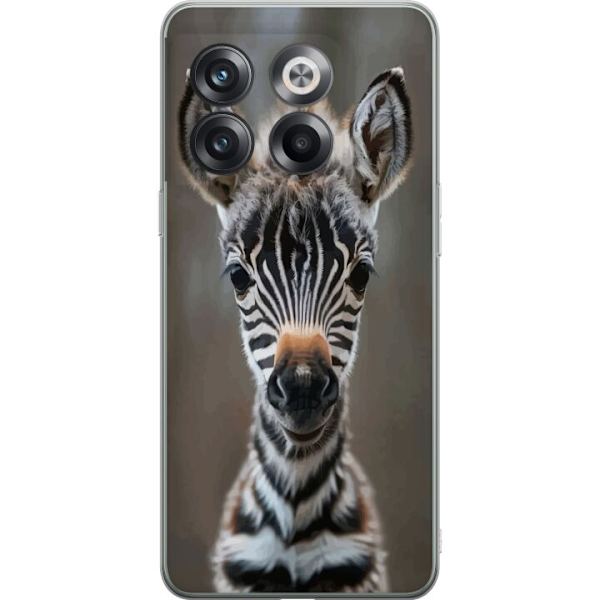 OnePlus 10T Gennemsigtig cover Giraf Dyretema Afrika Natur Grafisk Motiv Savanne Vilde Dyr Populær Vægkunst Eksotisk Tema