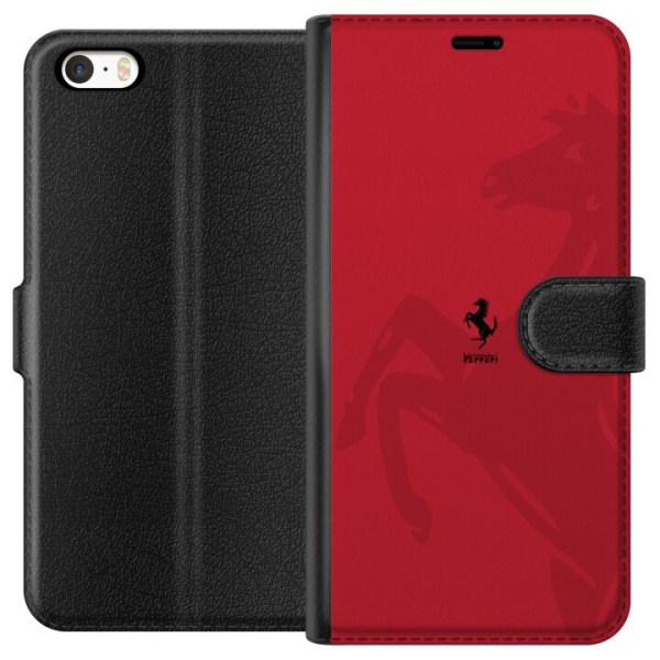 Apple iPhone SE (2016) Lommeboketui Ferrari