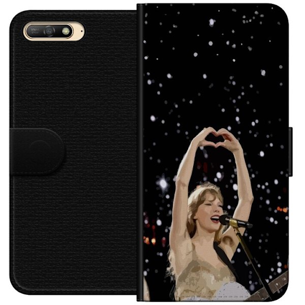 Huawei Y6 (2018) Lompakkokotelo Taylor Swift