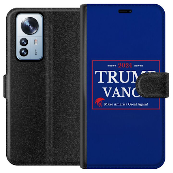 Xiaomi 12 Pro Tegnebogsetui Trump | Vance 2024