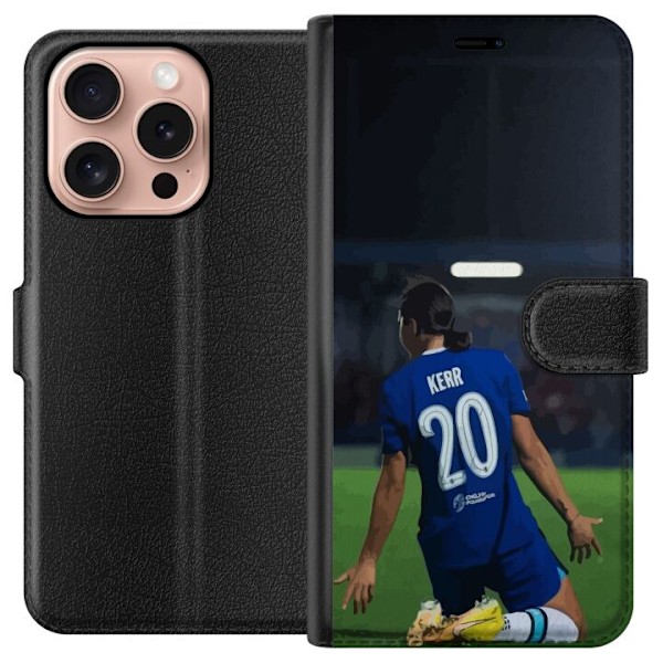 Apple iPhone 16 Pro Lompakkokotelo Sam Kerr (Chelsea)