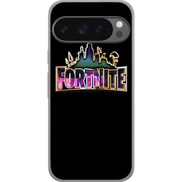 Google Pixel 9 Pro XL Läpinäkyvä kuori Fortnite