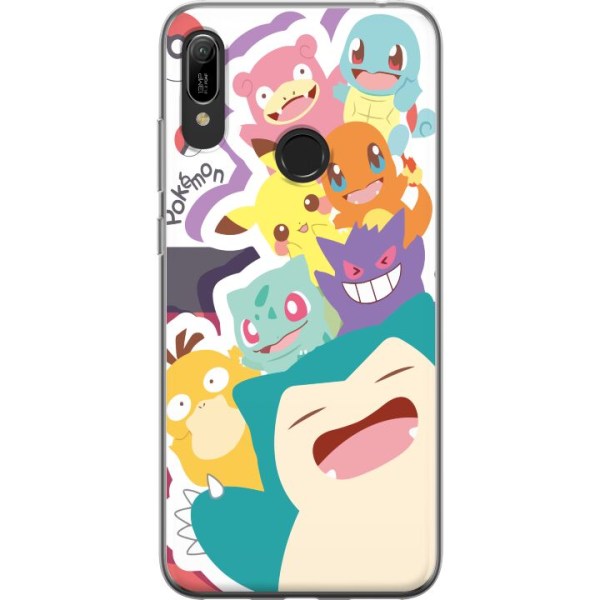 Huawei Y6 (2019) Gennemsigtig cover Pokemon