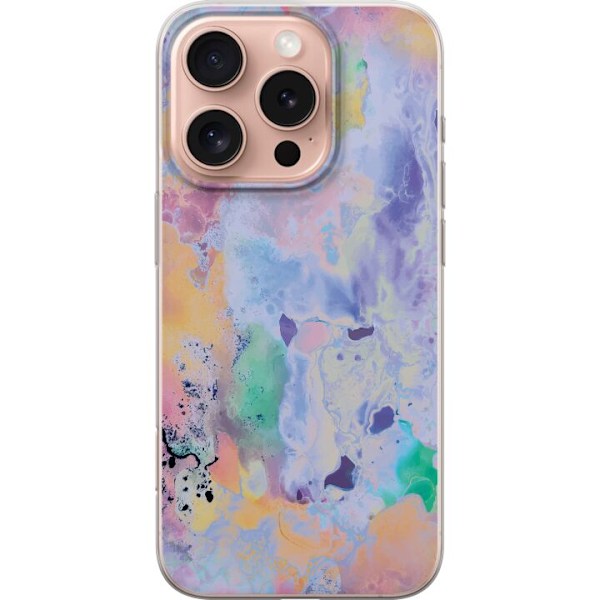 Apple iPhone 16 Pro Gennemsigtig cover Marmor