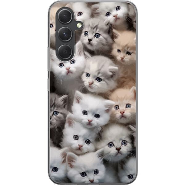 Kompatibelt Mobildeksel til Samsung Galaxy A55 Katter