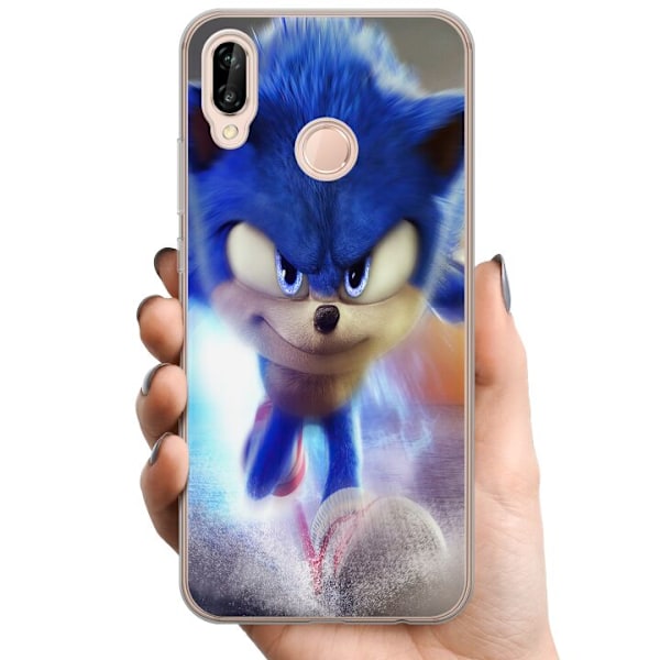 Huawei P20 lite TPU Mobilskal Sonic