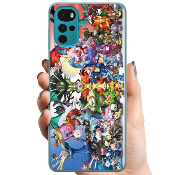 Motorola Moto G22 TPU Mobilskal Pokemon