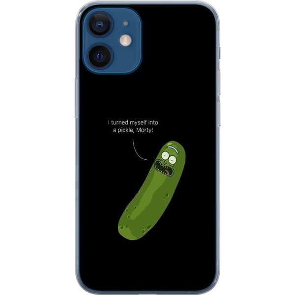 Kompatibelt Mobilskal till Apple iPhone 12 mini Pickle Rick