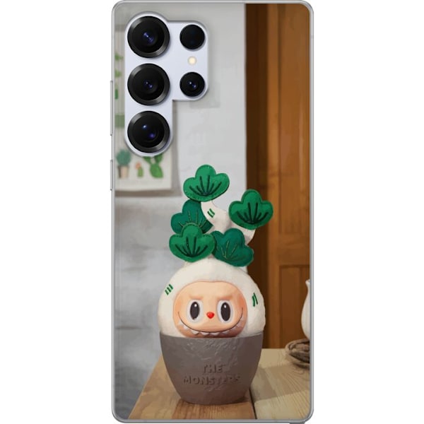 Samsung Galaxy S25 Ultra Genomskinligt Skal THE MONSTERS Naughty Plants