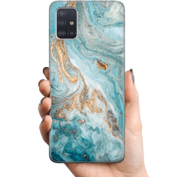 Samsung Galaxy A51 TPU Matkapuhelimen kuori Taikakivellä