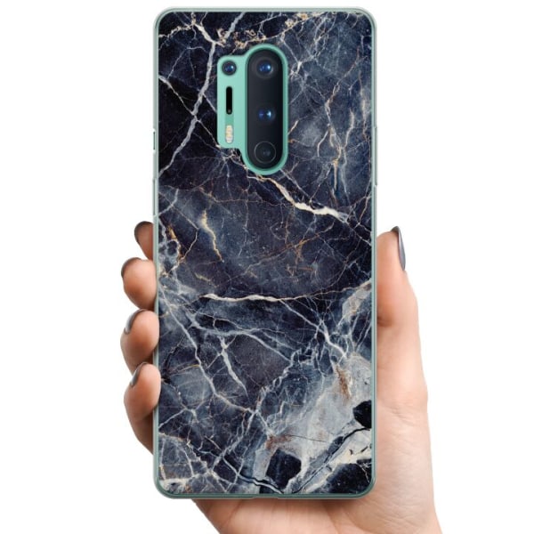 OnePlus 8 Pro TPU Mobilcover Marmoreret