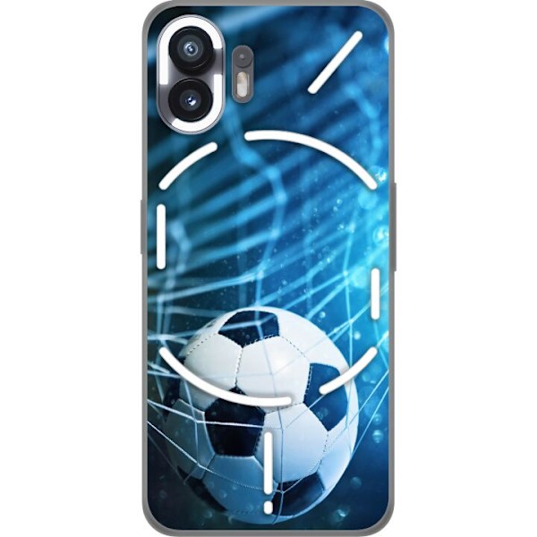 Nothing Phone (2) Gennemsigtig cover Fodbold