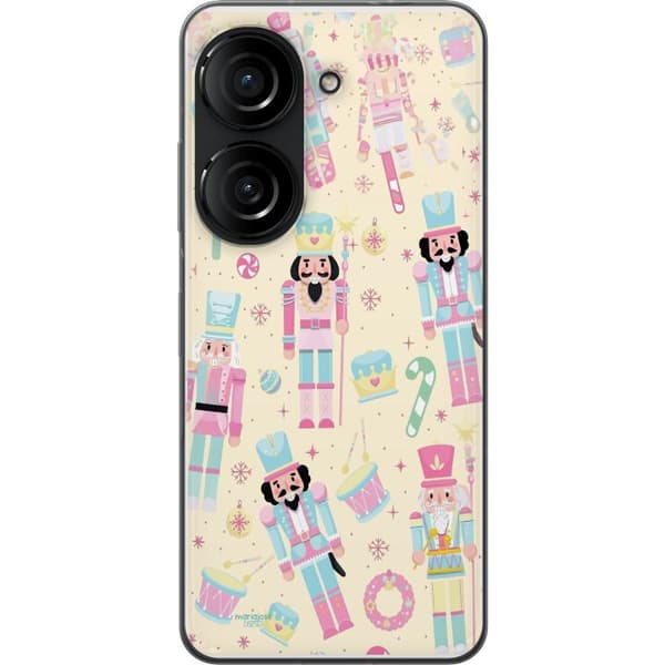 Kompatibelt Mobildeksel til Asus Zenfone 10 Jul rosa