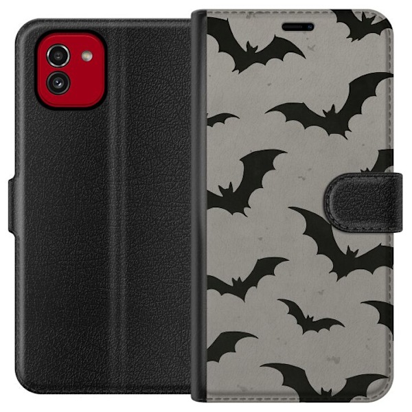 Samsung Galaxy A03 Tegnebogsetui Flutterprint