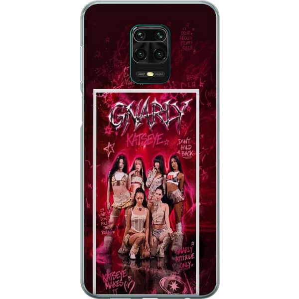 Kompatibelt Mobildeksel til Xiaomi Redmi Note 9 Pro KATSEYE rosa grafik rosa