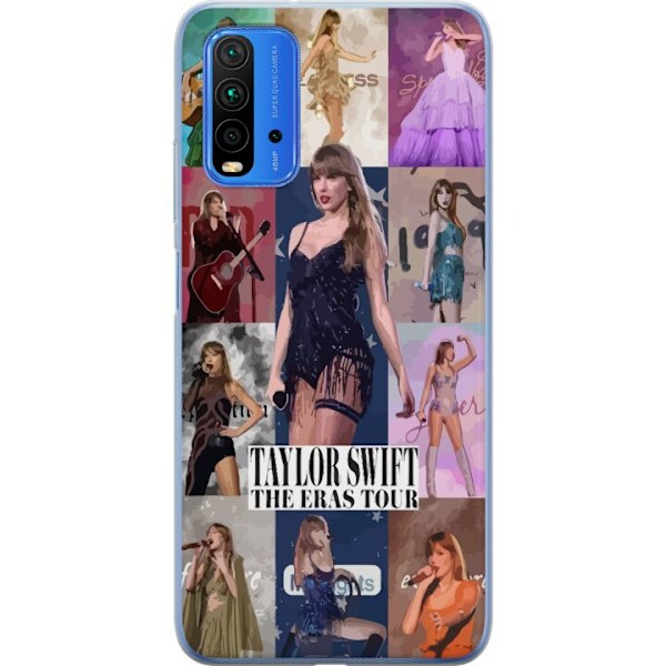 Xiaomi Redmi Note 9 4G Läpinäkyvä kuori Taylor Swift