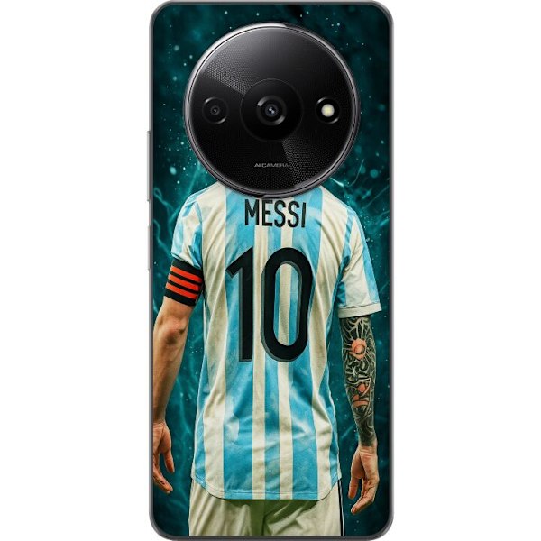 Xiaomi Redmi A3 Läpinäkyvä kuori Messi