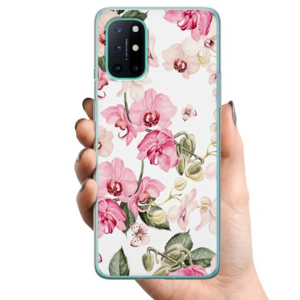 OnePlus 8T TPU Mobilcover Blomster