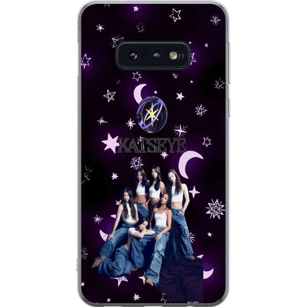 Kompatibelt Mobilskal till Samsung Galaxy S10e KATSEYE lila