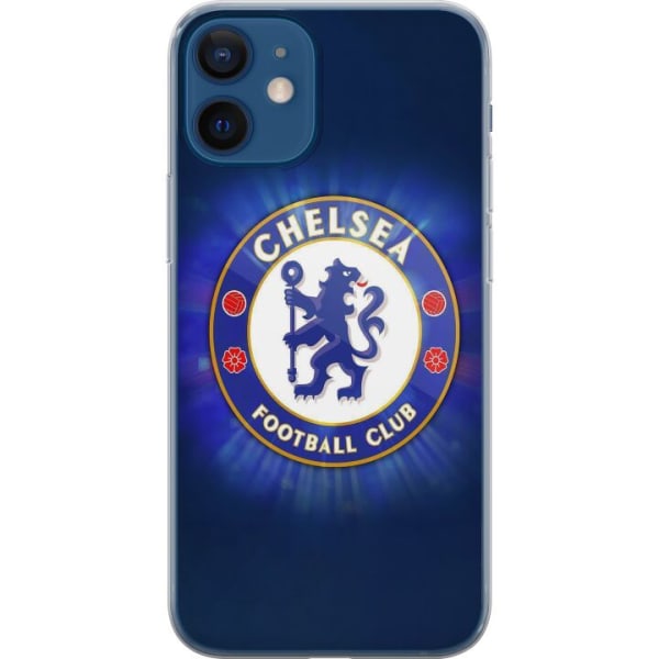 Apple iPhone 12 mini Gjennomsiktig deksel Chelsea Fotball