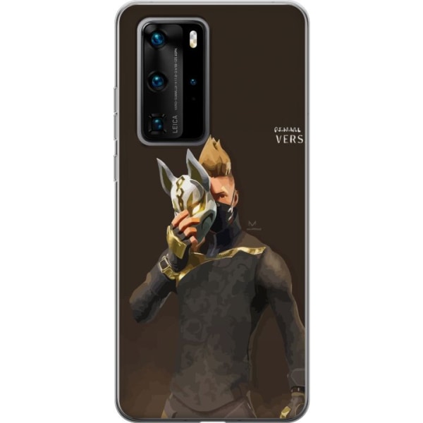 Huawei P40 Pro Gennemsigtig cover Fortnite - Drift