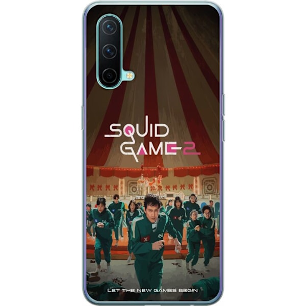 OnePlus Nord CE 5G Gennemsigtig cover Squid Game 2 - Forår