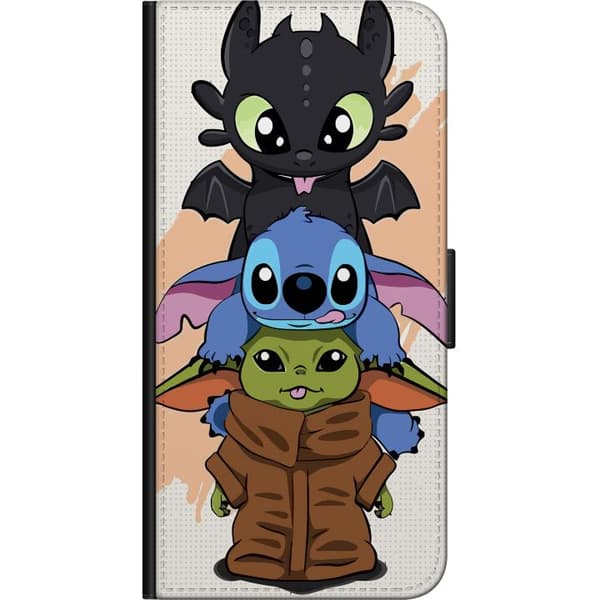 Kompatibel Tegnebogsetui til OnePlus 9 Pro Lilo og Stitch