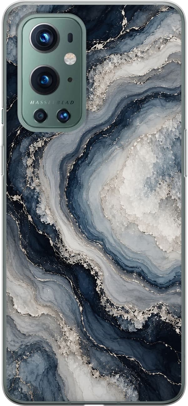 Kompatibelt Mobildeksel til OnePlus 9 Pro Nattagat blå