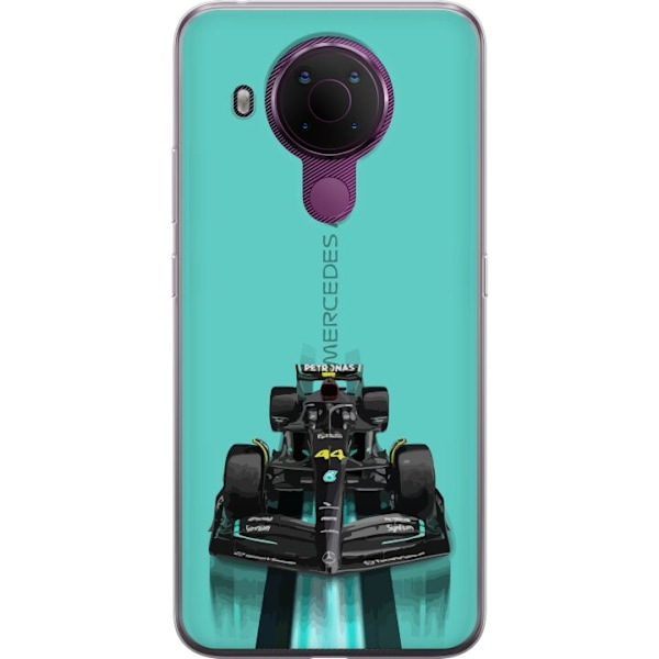 Nokia 5.4 Gjennomsiktig deksel Mercedes F1