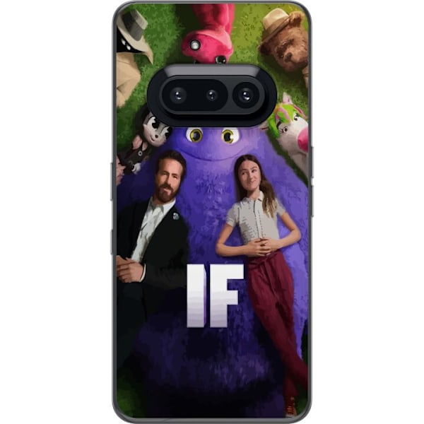 Nothing Phone (3a) Genomskinligt Skal IF: Låtsaskompisar