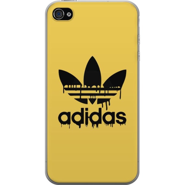 Apple iPhone 4 Läpinäkyvä kuori Adidas