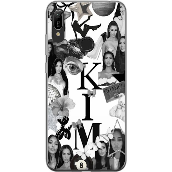 Huawei Y6 (2019) Läpinäkyvä kuori Kim Kardashian – Aesthetic Look 2025