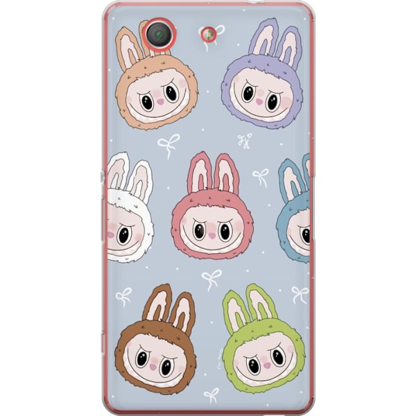 Sony Xperia Z3 Compact Genomskinligt Skal Labubu Star Pattern