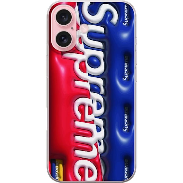 Apple iPhone 16 Gennemsigtig cover Supreme