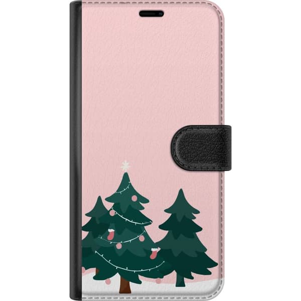 Kompatibelt Lommeboketui til Apple iPhone 13 mini Graner God Jul