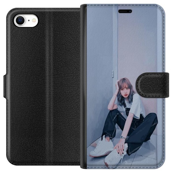 Apple iPhone 6 Lompakkokotelo Lisa from Blackpink – K-pop Style Icon