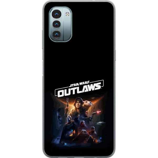 Nokia G11 Genomskinligt Skal Star Wars Outlaws