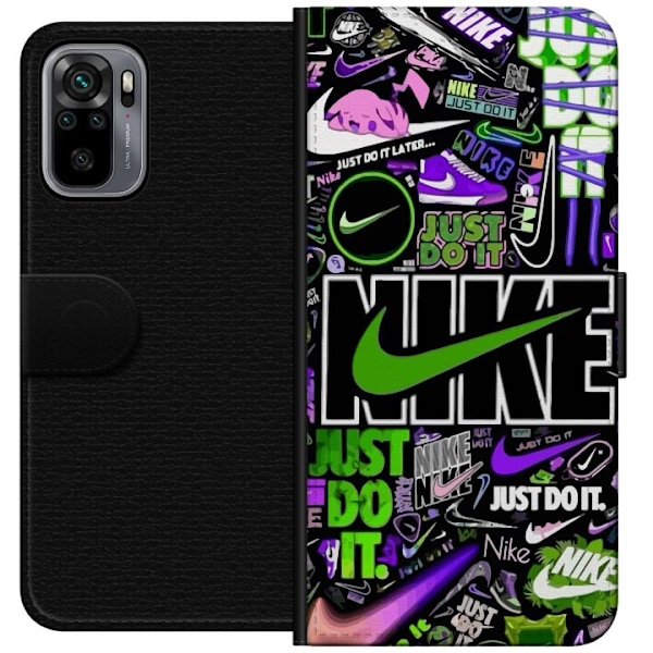 Xiaomi Redmi Note 10S Tegnebogsetui Nike