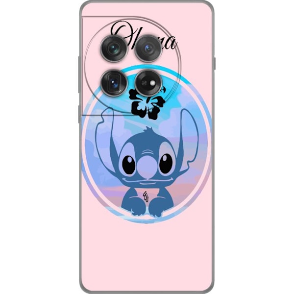 OnePlus 12 Läpinäkyvä kuori Stitch Ohana