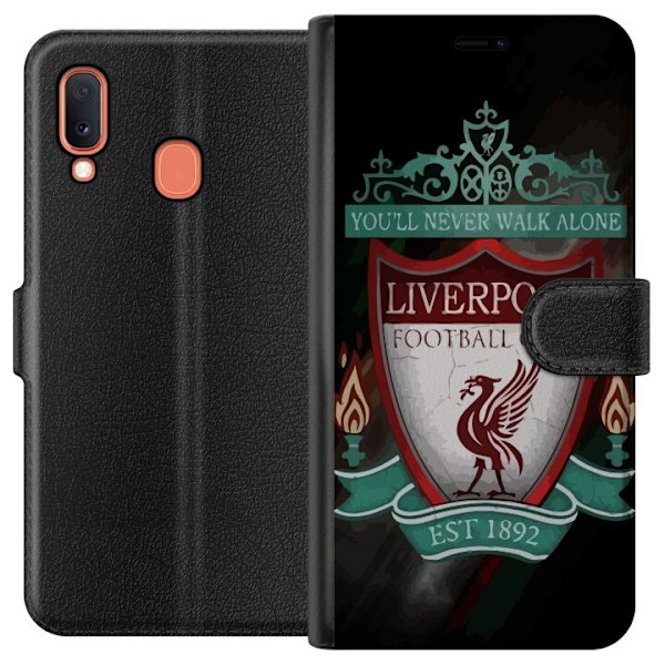 Samsung Galaxy A20e Tegnebogsetui Liverpool L.F.C.