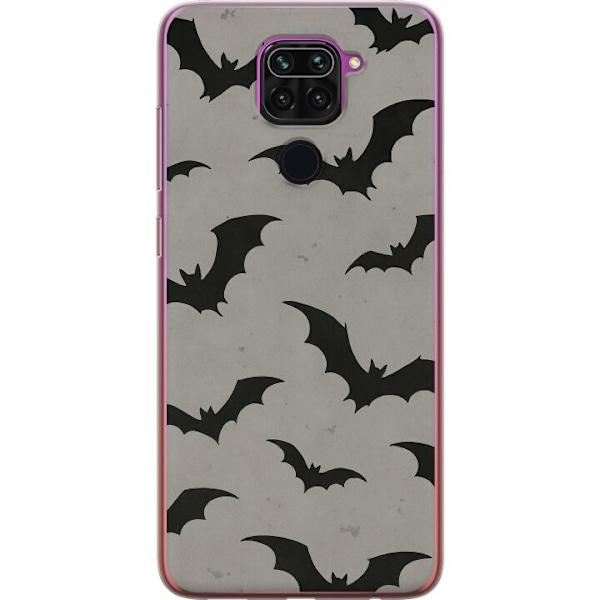 Xiaomi Redmi Note 9 Genomskinligt Skal Flutterprint