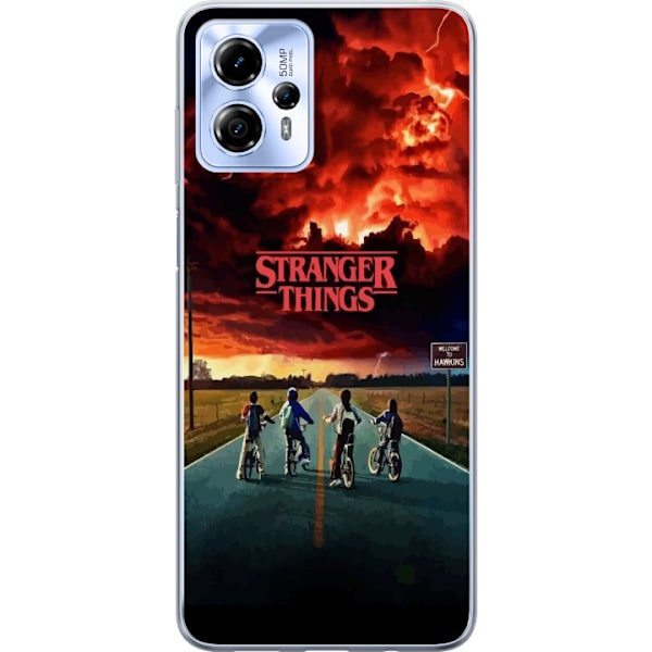 Motorola Moto G13 Genomskinligt Skal Stranger Things