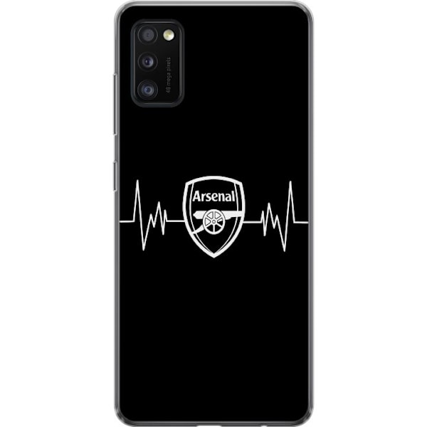 Samsung Galaxy A41 Läpinäkyvä kuori Arsenal