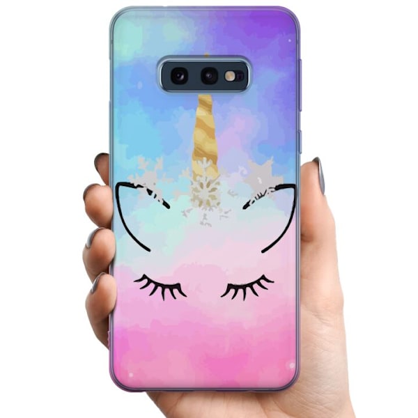 Samsung Galaxy S10e TPU Mobilskal Unicorn Enhörning