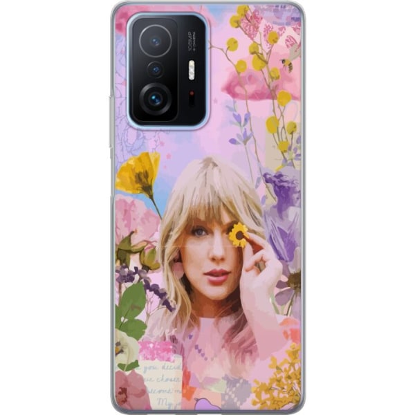 Xiaomi 11T Gjennomsiktig deksel Taylor Swift