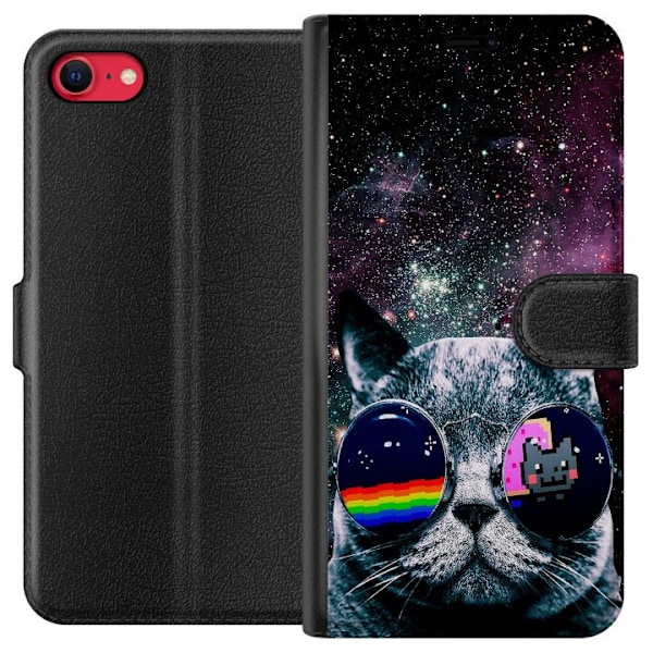 Apple iPhone 8 Tegnebogsetui Rumkat