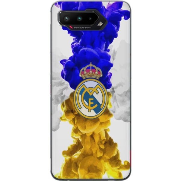 Asus ROG Phone 5 Genomskinligt Skal Real Madrid Färger