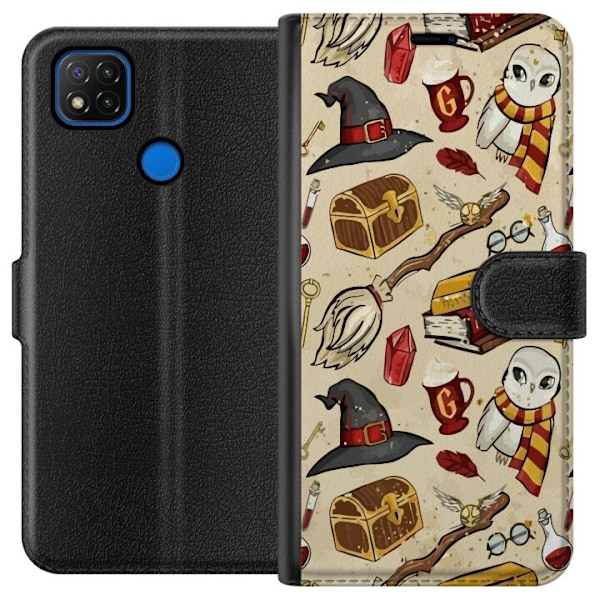 Xiaomi Redmi 9C Lommeboketui Harry Potter