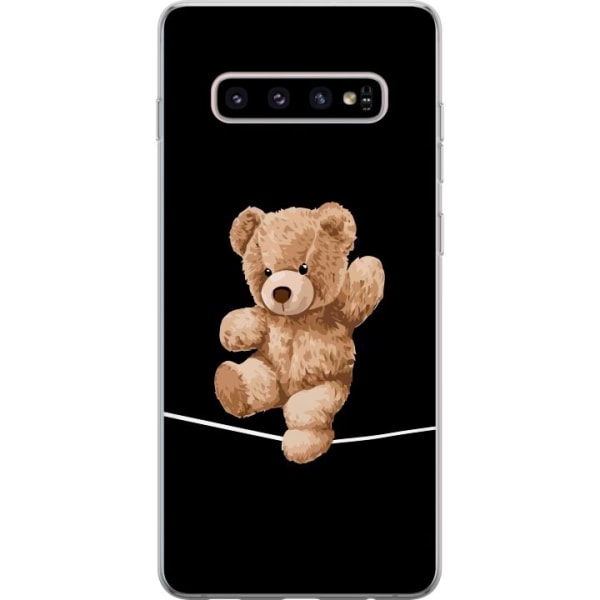 Samsung Galaxy S10+ Gjennomsiktig deksel Bjørn